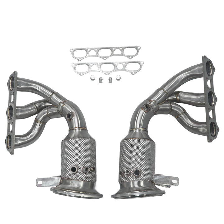 PORSCHE 992 GT3 4.0L EXHAUST HEADERS AND DOWNPIPES