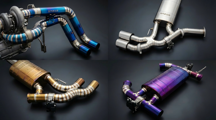 MERCEDES BENZ ML 63 W166 5.5L VALVETRONIC EXHAUST