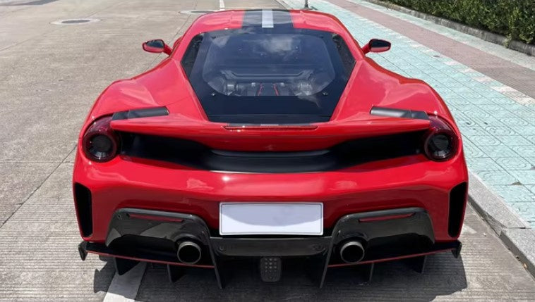 FERRARI 488 CARBON FIBER REAR SPOILER