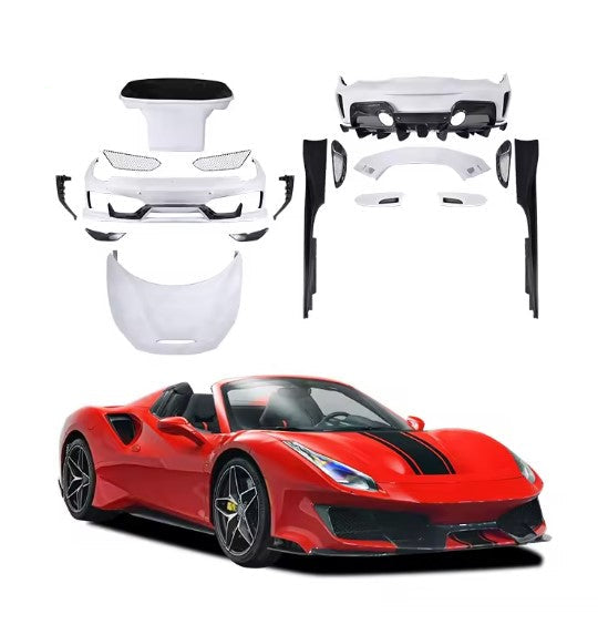 FERRARI 488 CARBON FIBER BODY KIT
