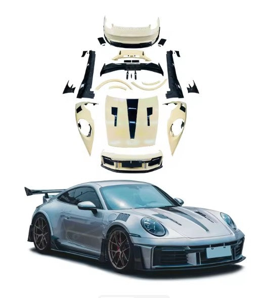 PORSCHE 992 PART CARBON FIBER BODY KIT