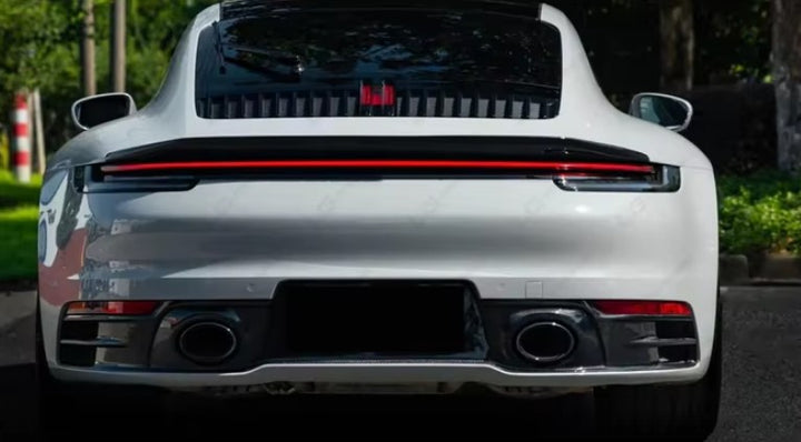 PORSCHE 911 992 CARBON FIBER REAR DIFFUSER
