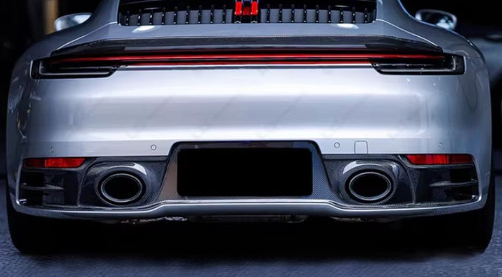 PORSCHE 911 992 CARBON FIBER REAR DIFFUSER