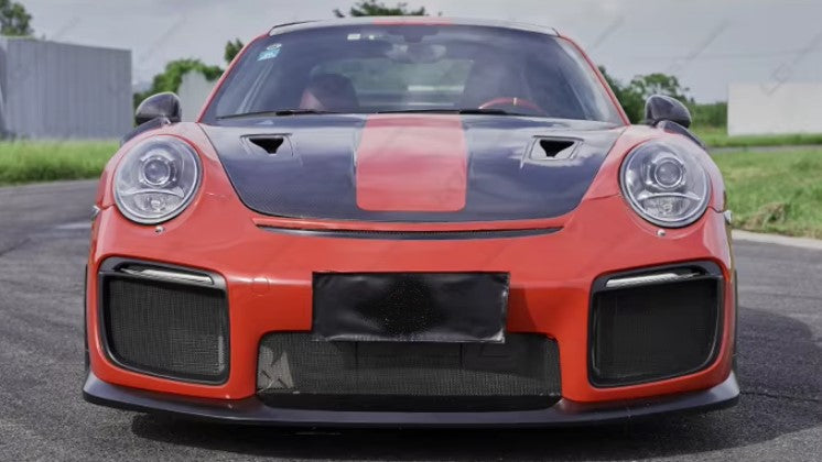 PORSCHE 911 991 CARBON FIBER ENGINE HOOD