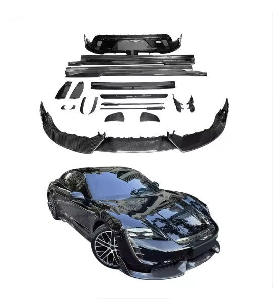 PORSCHE TAYCAN CARBON FIBER PARTS