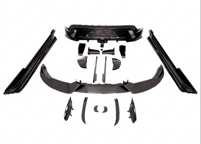 PORSCHE TAYCAN CARBON FIBER PARTS 2020-2023Y