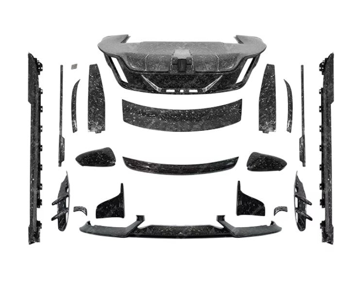 PORSCHE TAYCAN TURBO CARBON FIBER PARTS