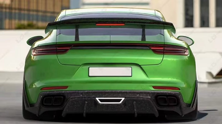 PORSCHE 971 PANAMERA CARBON FIBER REAR DIFFUSER