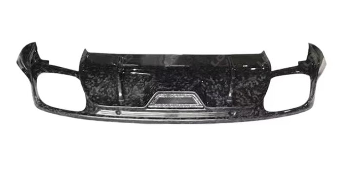 PORSCHE 971 PANAMERA CARBON FIBER REAR DIFFUSER