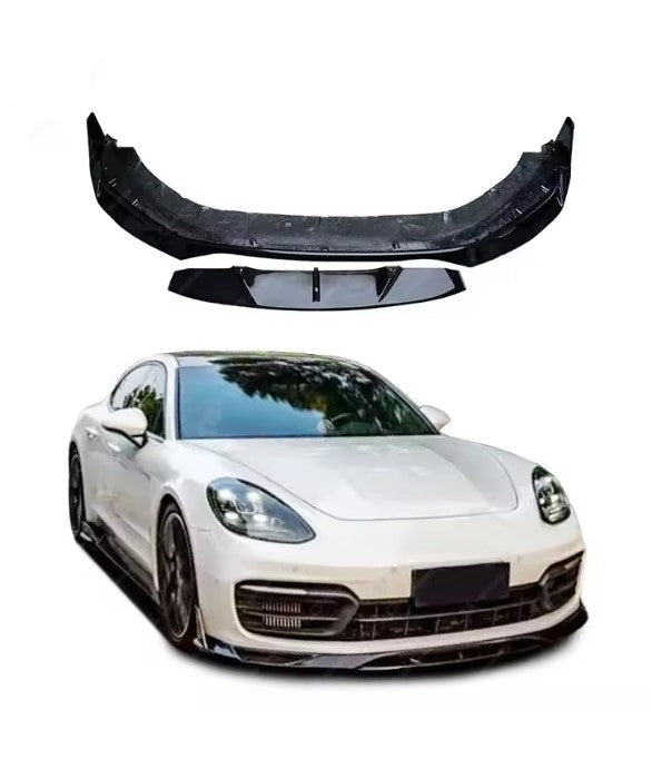 PORSCHE PANAMERA 971.2 CARBON FIBER FRONT BUMPER LIP