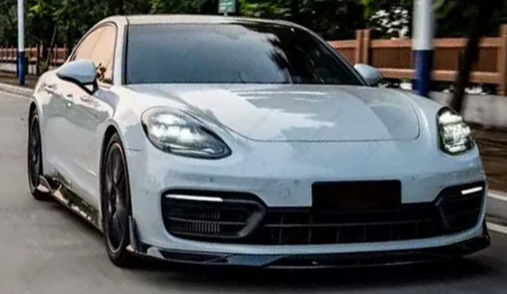 PORSCHE PANAMERA 971.2 CARBON FIBER FRONT BUMPER LIP
