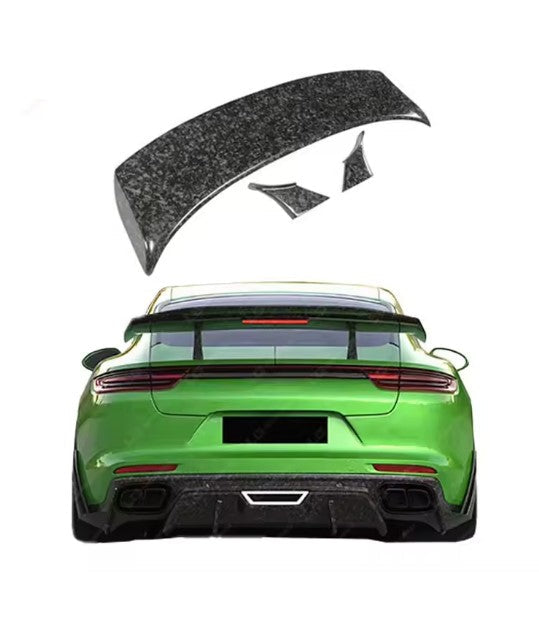 PORSCHE PANAMERA 971 FORGED CARBON FIBER REAR WING SPOILER