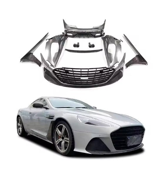 ASTON MARTIN DB9 UPGRADE TO DBS CARBON FIBER PARTS