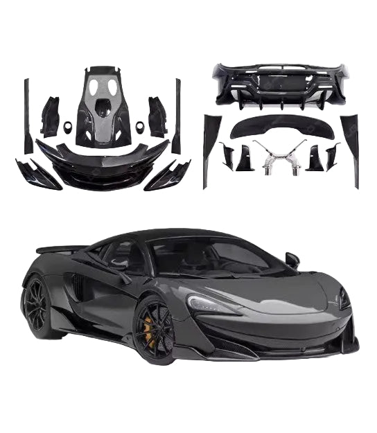 MCLAREN 540C/560S/570S UPGRADE TO 600LT CARBON FIBER PARTS