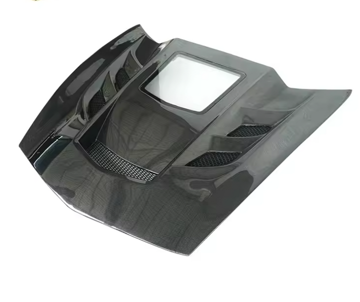 CHEVROLET CORVETTE C7 Z06 CARBON FIBER ENGINE COVER HOOD