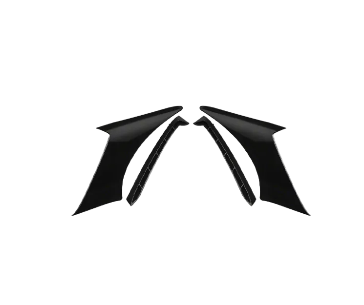 FORD MUSTANG CARBON FIBER SIDE FENDER VENTS TRIM 2015-2023Y