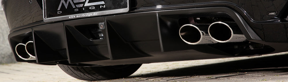 MEC Design W197 SLS Class exhaust tips for MEC Design Rear Diffusor “GT3”