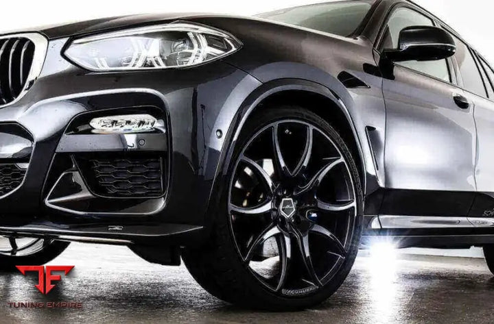 AC Schnitzer 22" wheel & tyre set AC2 black Hankook for X3 G01 — AC Schnitzer