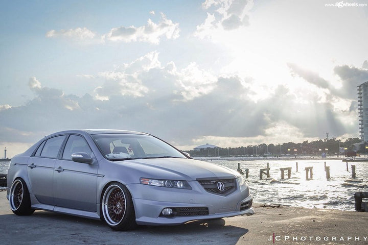 ACURA TL on custom forged wheels
