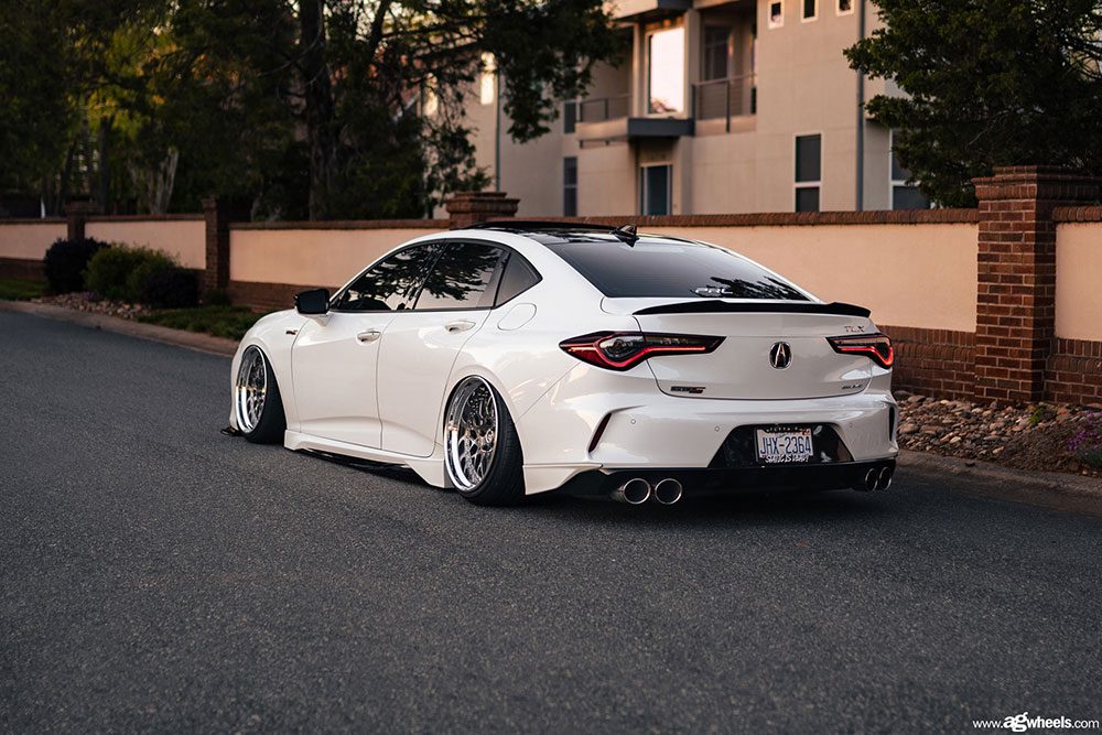 ACURA TLX TYPE-S on custom forged wheels