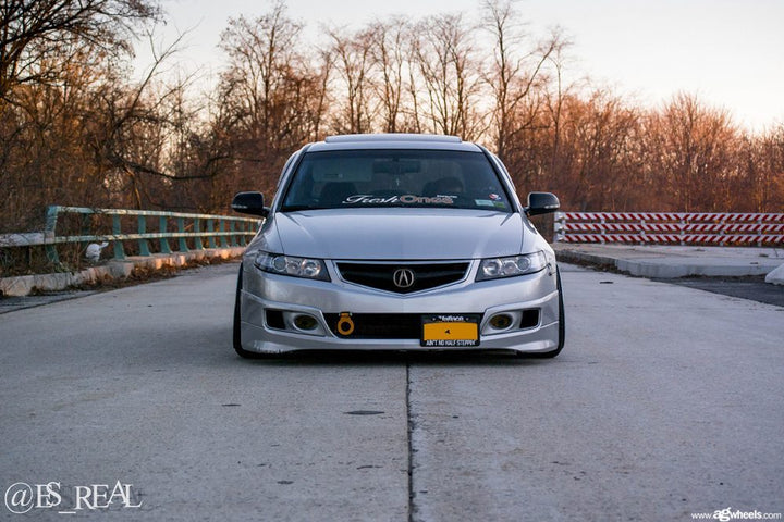 ACURA TSX on custom forged wheels