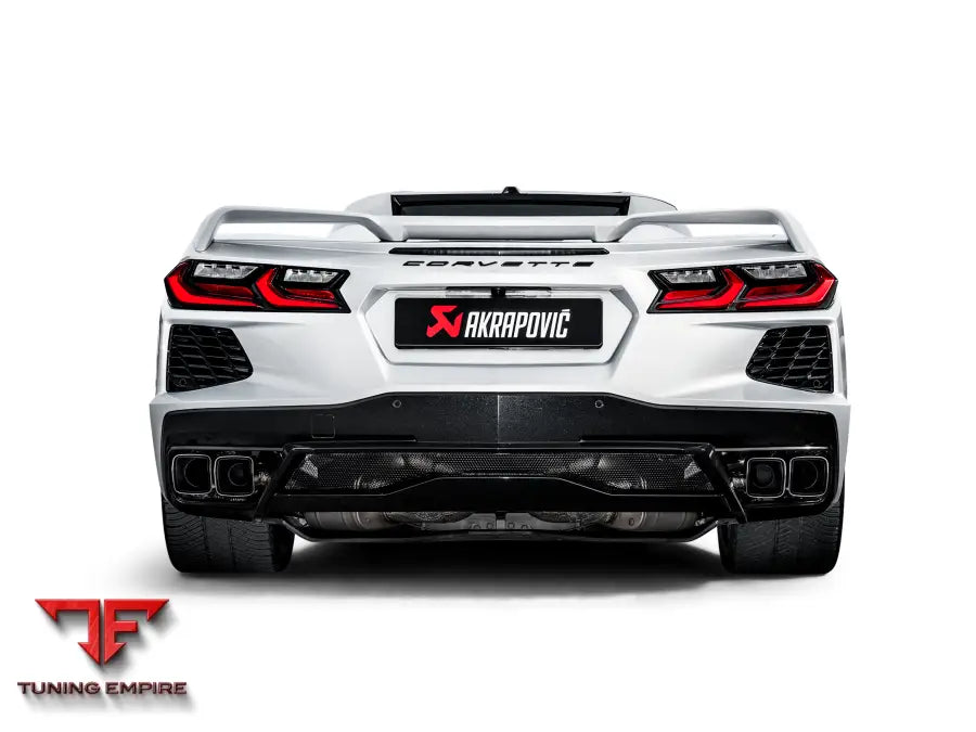 AKRAPOVIC CHEVROLET CORVETTE STINGRAY (C8) EXHAUST SYSTEM