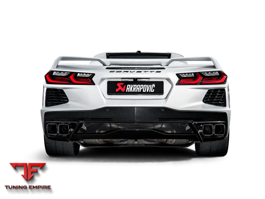 AKRAPOVIC CHEVROLET CORVETTE STINGRAY (C8) EXHAUST SYSTEM