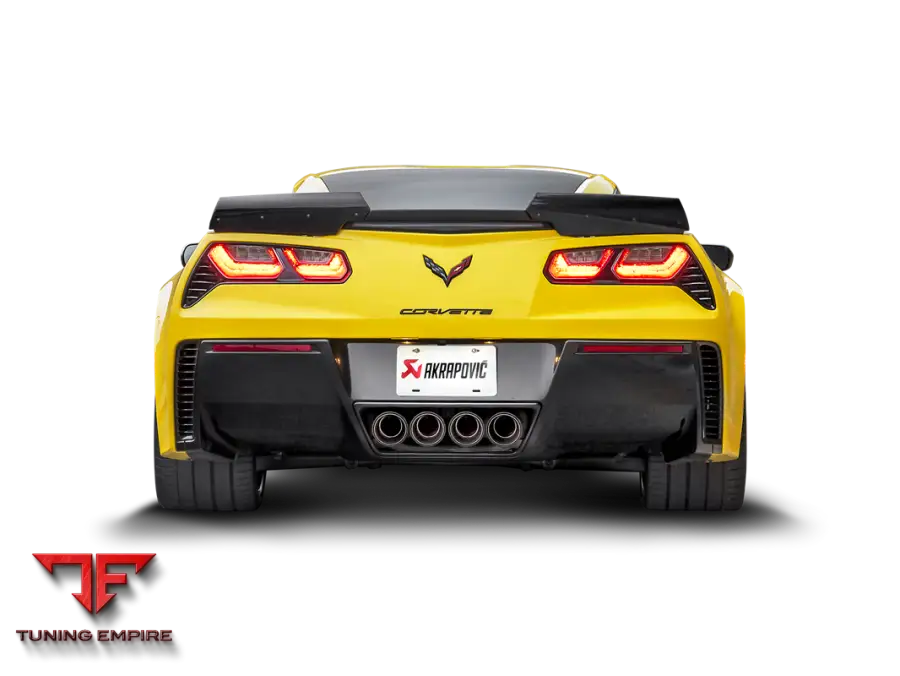 AKRAPOVIC CHEVROLET CORVETTE Z06 (C7) EXHAUST SYSTEM