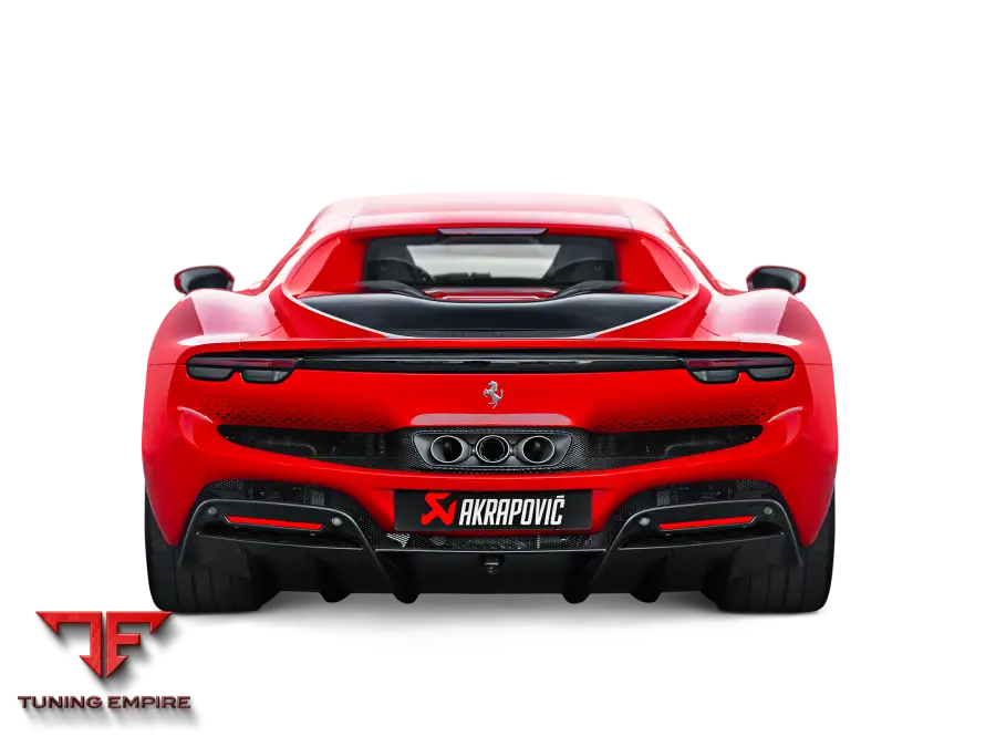 AKRAPOVIC FERRARI 296 GTB EXHAUST SYSTEM