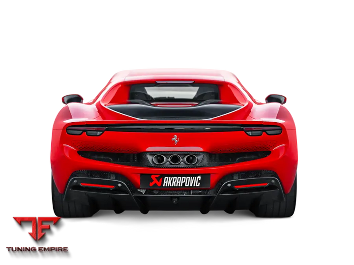 AKRAPOVIC FERRARI 296 GTB EXHAUST SYSTEM