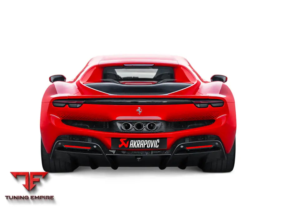 AKRAPOVIC FERRARI 296 GTB EXHAUST SYSTEM