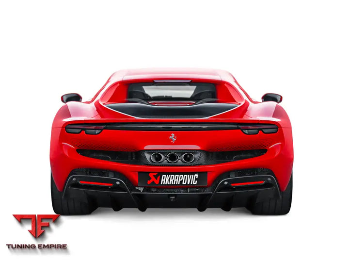 AKRAPOVIC FERRARI 296 GTB EXHAUST SYSTEM