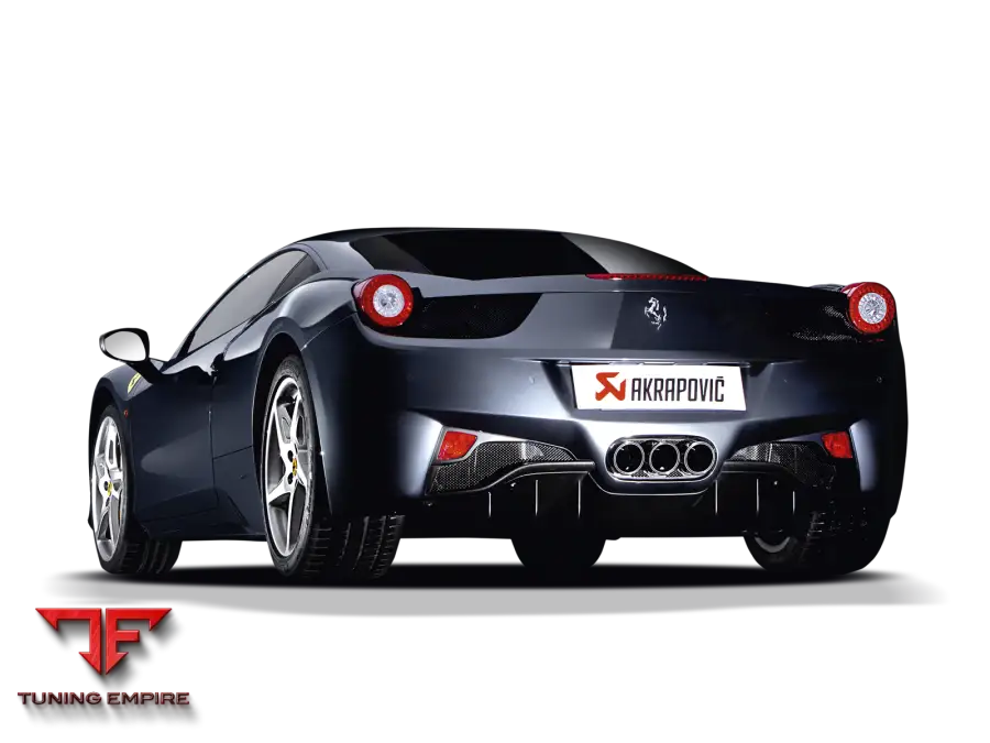 AKRAPOVIC FERRARI 458 ITALIA/458 SPIDER EXHAUST SYSTEM