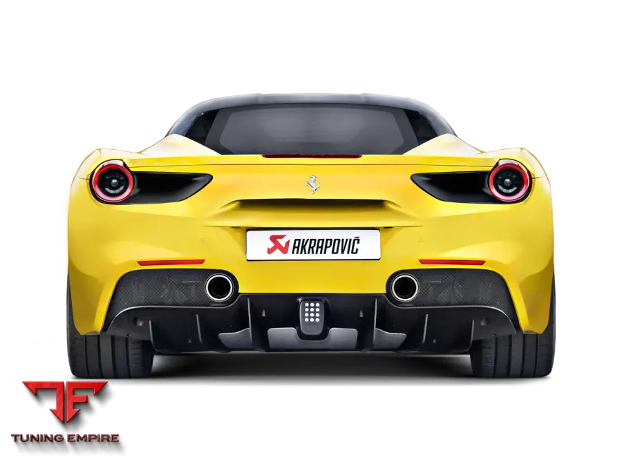 AKRAPOVIC FERRARI 488 GTB/488 SPIDER EXHAUST SYSTEM