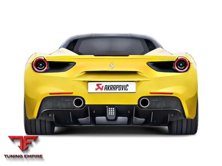 AKRAPOVIC FERRARI 488 GTB/488 SPIDER EXHAUST SYSTEM