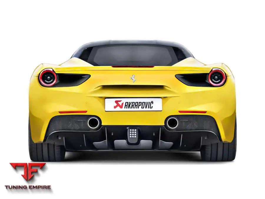 AKRAPOVIC FERRARI 488 GTB/488 SPIDER EXHAUST SYSTEM