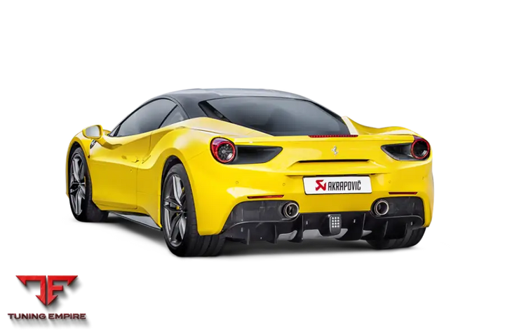AKRAPOVIC FERRARI 488 GTB/488 SPIDER EXHAUST SYSTEM