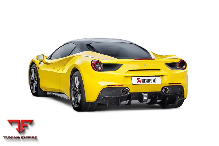 AKRAPOVIC FERRARI 488 GTB/488 SPIDER EXHAUST SYSTEM