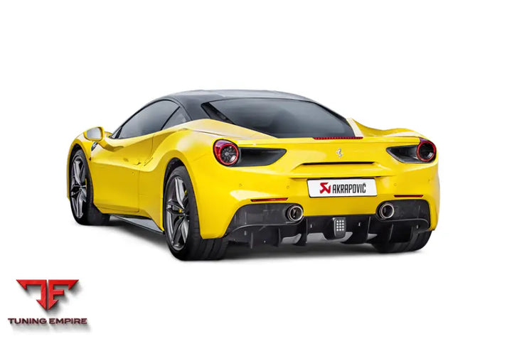 AKRAPOVIC FERRARI 488 GTB/488 SPIDER EXHAUST SYSTEM