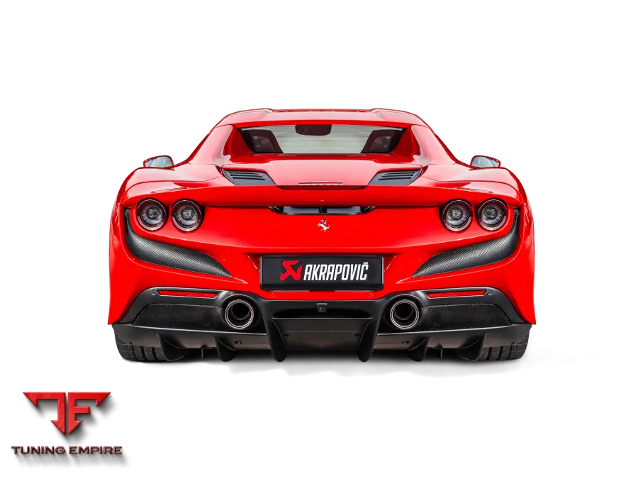 AKRAPOVIC FERRARI F8 TRIBUTO / SPIDER EXHAUST SYSTEM
