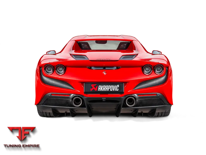 AKRAPOVIC FERRARI F8 TRIBUTO / SPIDER EXHAUST SYSTEM