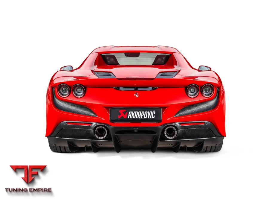 AKRAPOVIC FERRARI F8 TRIBUTO / SPIDER EXHAUST SYSTEM
