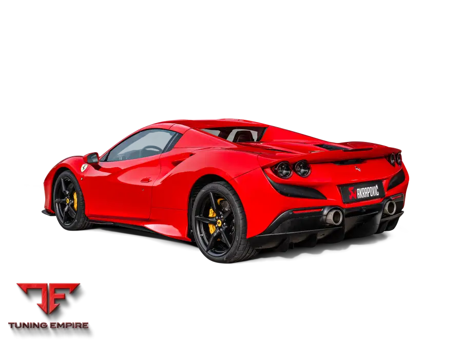 AKRAPOVIC FERRARI F8 TRIBUTO / SPIDER EXHAUST SYSTEM
