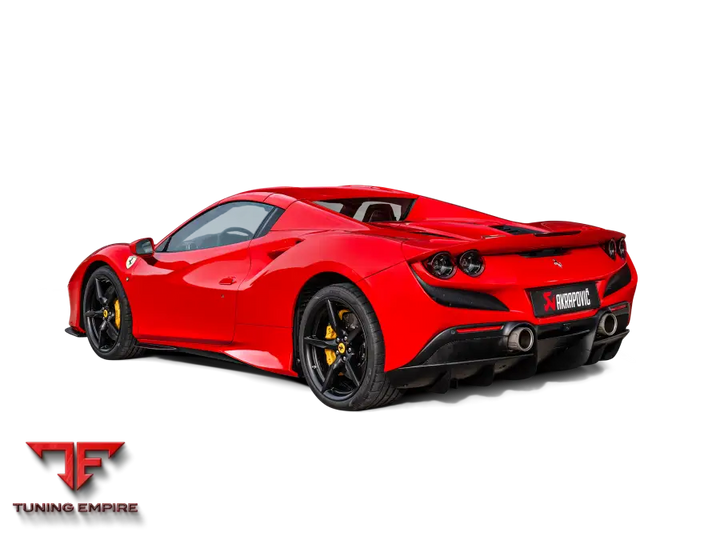 AKRAPOVIC FERRARI F8 TRIBUTO / SPIDER EXHAUST SYSTEM