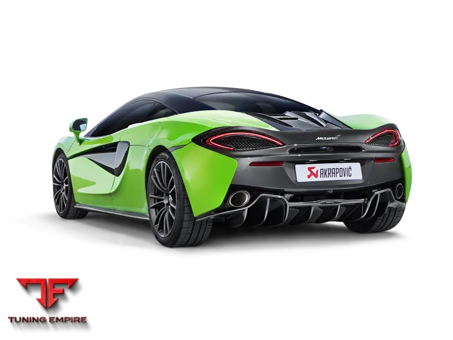 AKRAPOVIC MCLAREN 570S/570S SPIDER / 570GT EXHAUST SYSTEM