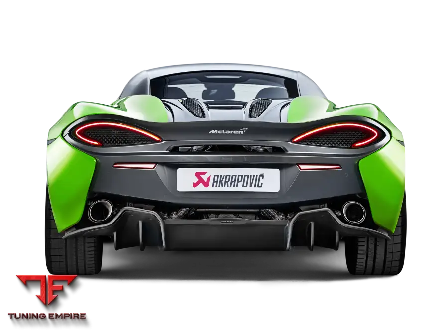 AKRAPOVIC MCLAREN 570S/570S SPIDER / 570GT EXHAUST SYSTEM