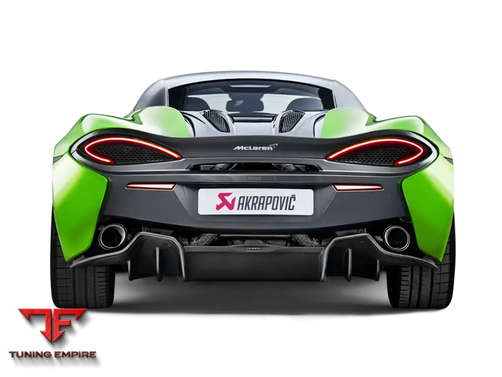 AKRAPOVIC MCLAREN 570S/570S SPIDER / 570GT EXHAUST SYSTEM