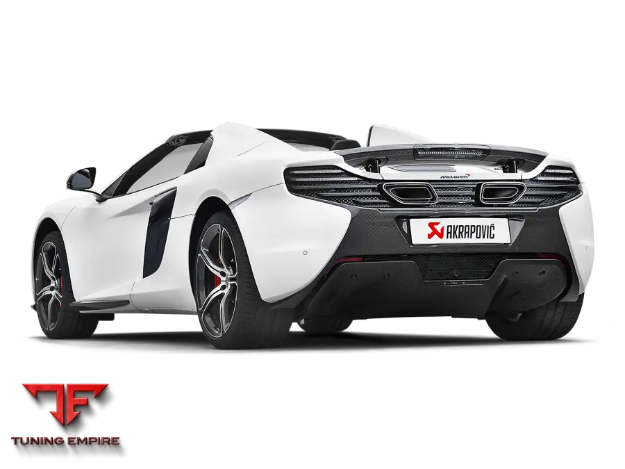 AKRAPOVIC MCLAREN 650S / 650S SPIDER EXHAUST SYSTEM