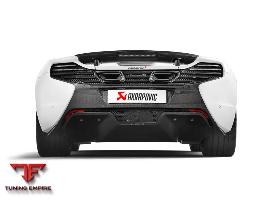 AKRAPOVIC MCLAREN 650S / 650S SPIDER EXHAUST SYSTEM