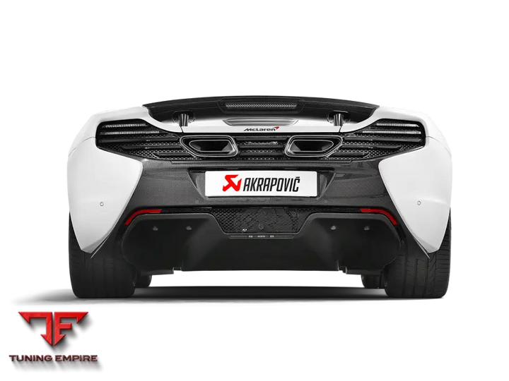 AKRAPOVIC MCLAREN 650S / 650S SPIDER EXHAUST SYSTEM